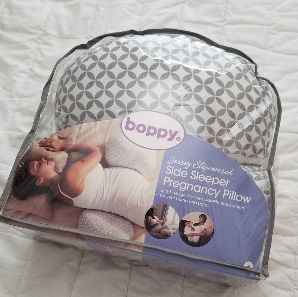 Boppy side sleeper pregnancy pillow